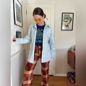 70s Vintage Lee Denim Safari Jacket